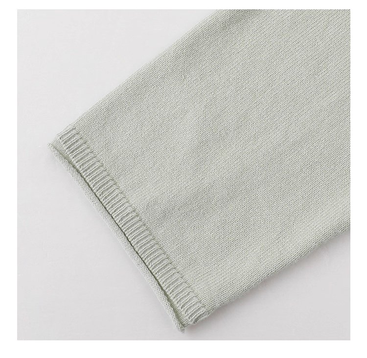 韓系純色毛衣長袖針織衫女秋季新款圓領純棉上衣