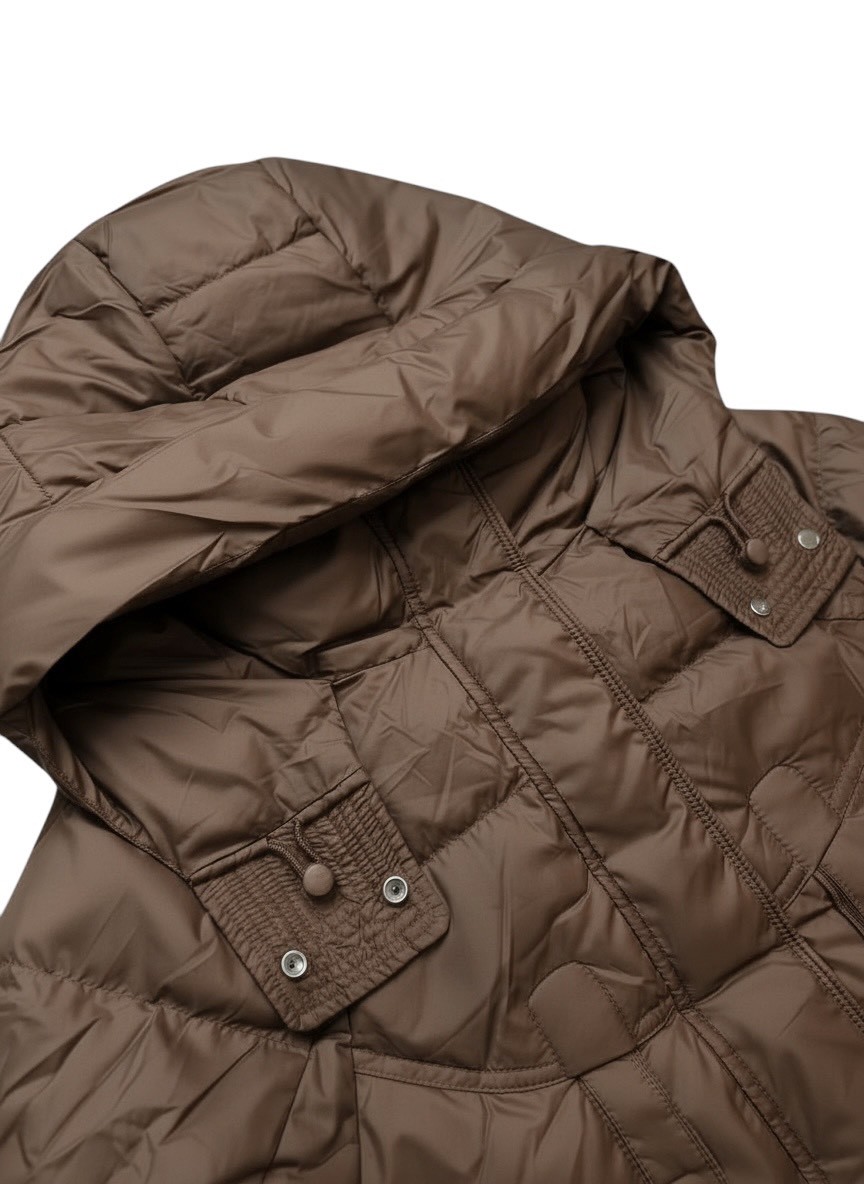 流心巧克力自留款羽絨外套蓬鬆短款美拉德連帽外套