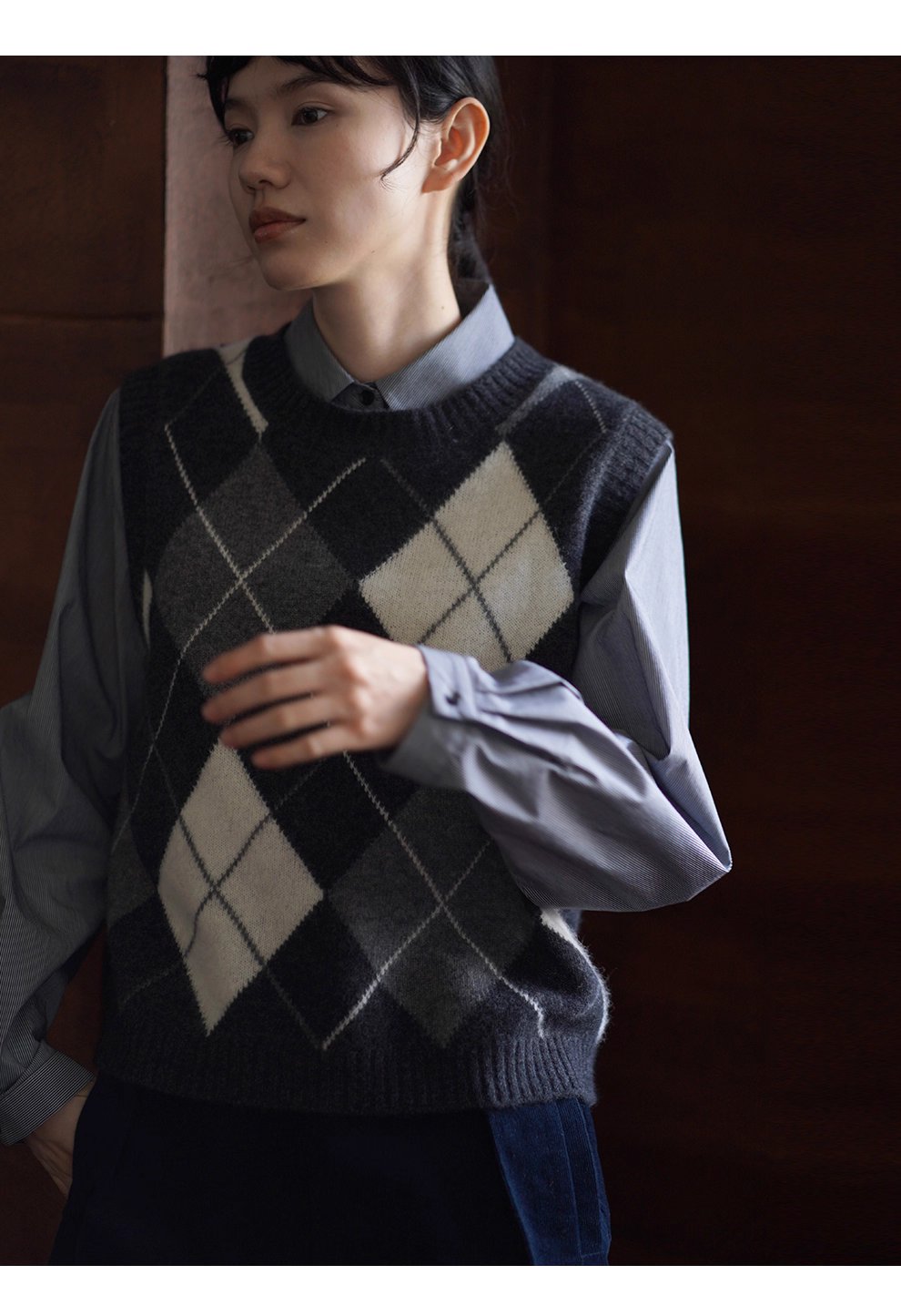 清晰像素條紋法式通勤襯衫寬鬆落肩顯瘦疊穿長袖上衣女,清晰像素條紋法式通勤襯衫寬鬆落肩顯瘦疊穿長袖上衣女,HBEW1112,清晰像素條紋法式通勤襯衫寬鬆落肩顯瘦疊穿長袖上衣女,條紋造型,通勤俐落