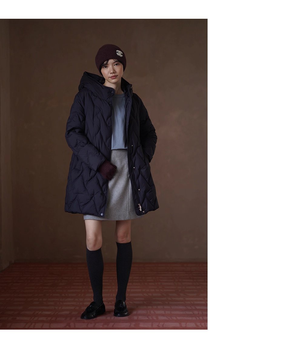 打破單調前片分割設計高腰短版顯瘦A字通勤毛呢半身裙女,打破單調前片分割設計高腰短版顯瘦A字通勤毛呢半身裙女,HBEW2022,打破單調前片分割設計高腰短版顯瘦A字通勤毛呢半身裙女,俐落剪裁,羊毛混紡