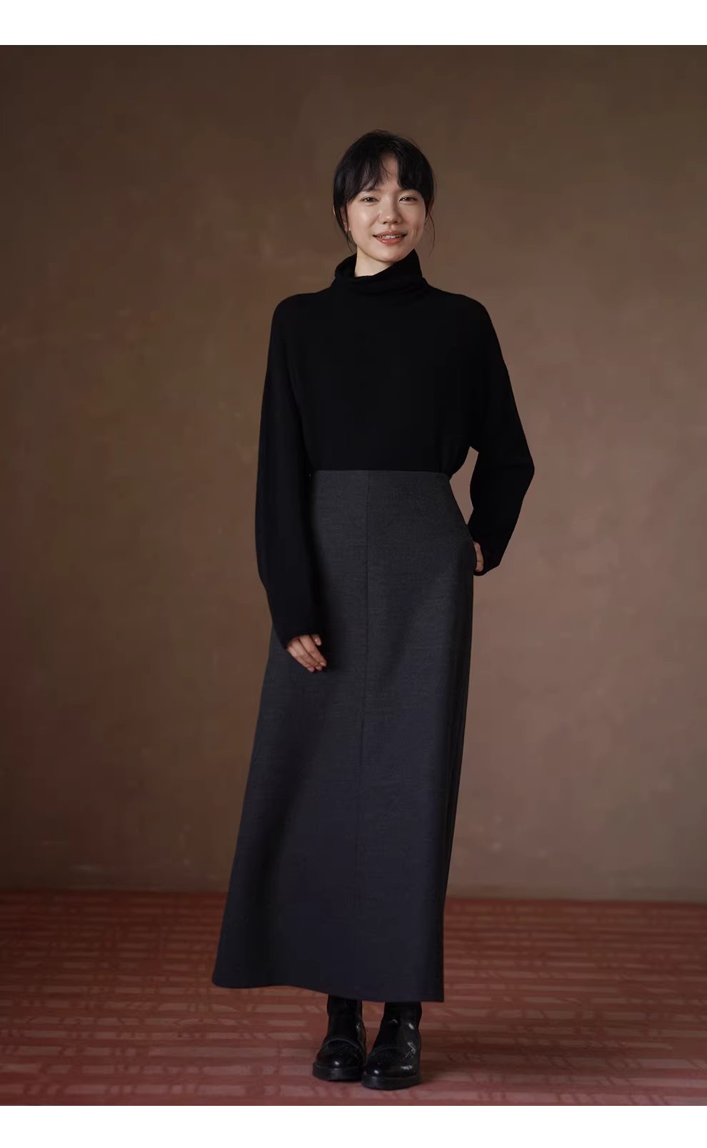 本命傘裙超遮肉連腰設計A字長通勤氣質顯瘦呢料半身裙,本命傘裙超遮肉連腰設計A字長通勤氣質顯瘦呢料半身裙,HBEW2030,本命傘裙超遮肉連腰設計A字長通勤氣質顯瘦呢料半身裙,A字裙型,通勤俐落