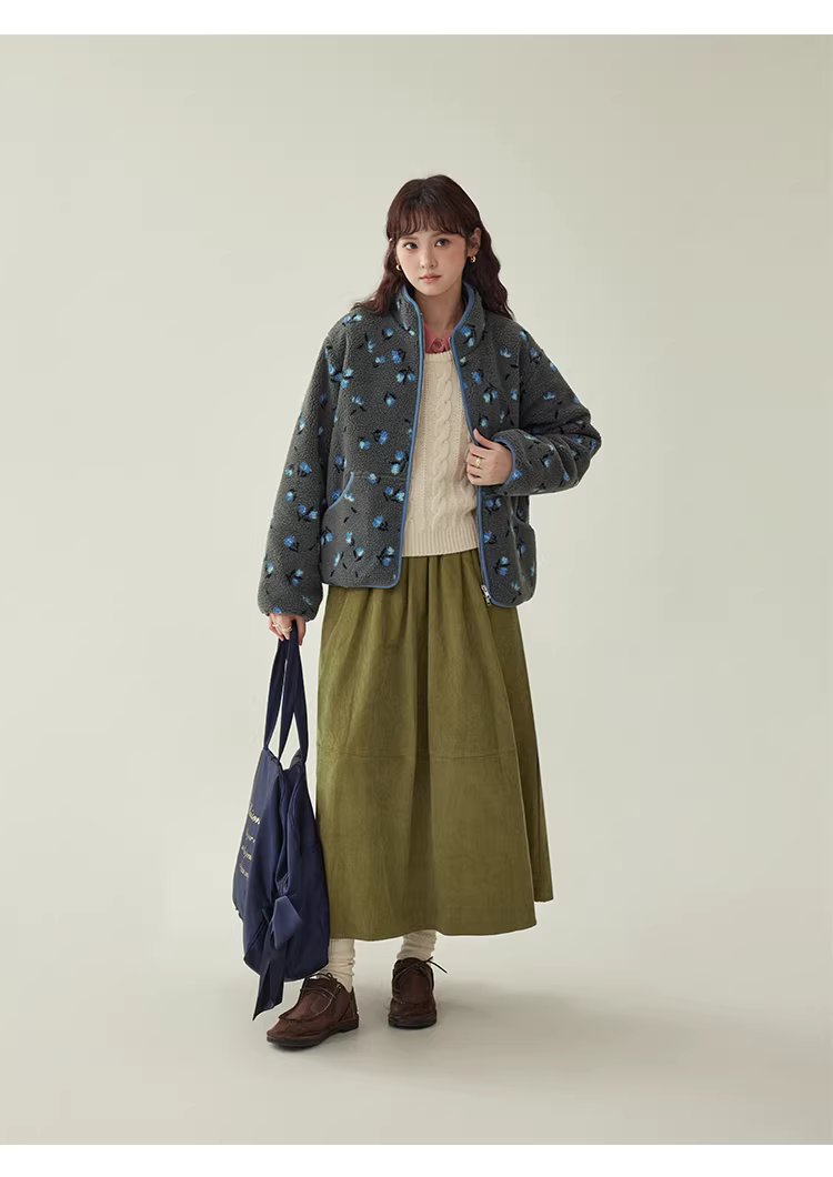 卡其綠燈芯絨高腰半身裙女25冬季新款純棉a字中長裙,卡其綠燈芯絨高腰半身裙女25冬季新款純棉a字中長裙,HBEW2032,卡其綠燈芯絨高腰半身裙女25冬季新款純棉a字中長裙,A字裙型,燈芯絨