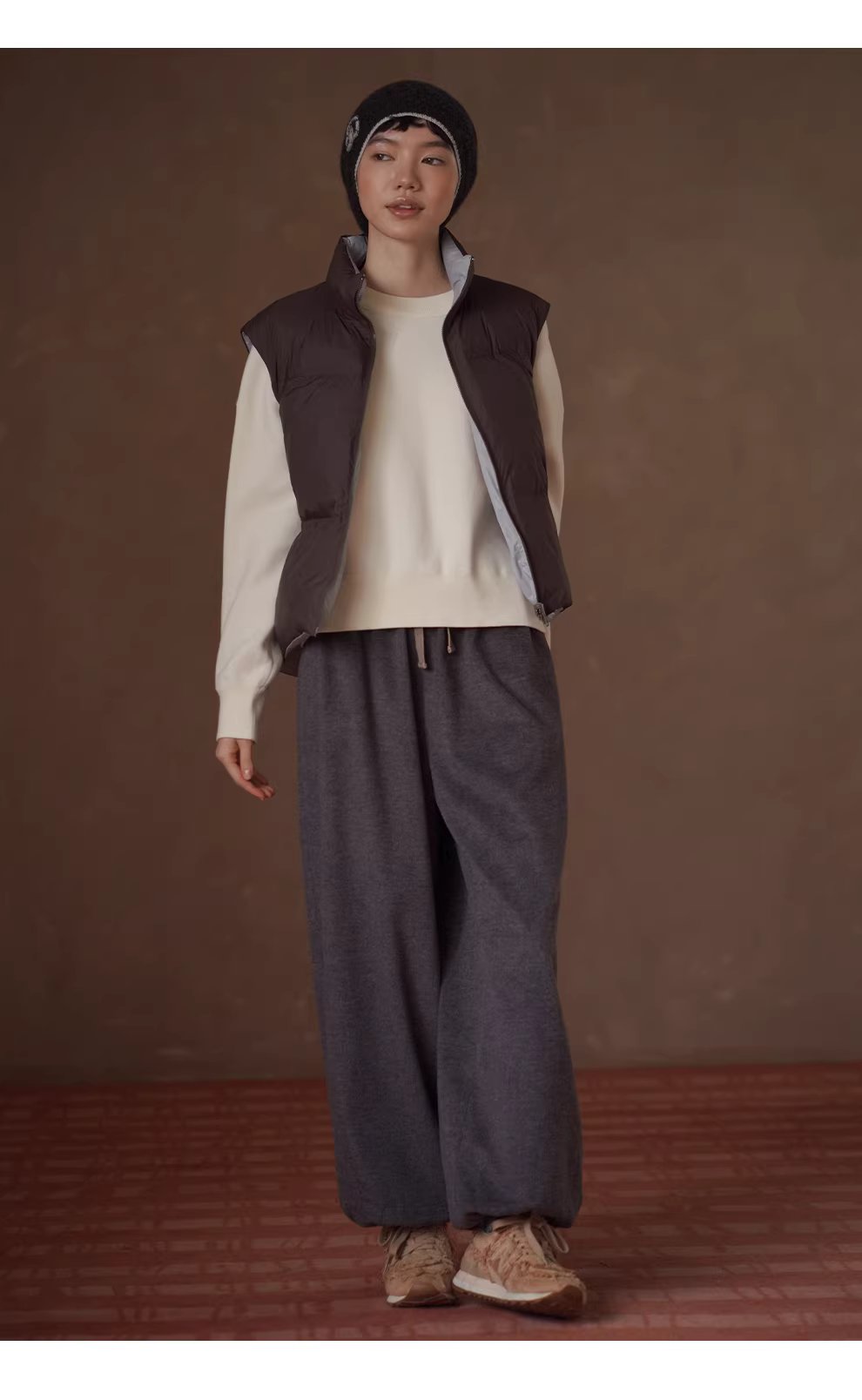 特殊集圈織法新型纖維升溫保暖落肩寬鬆彈性針織上衣女,特殊集圈織法新型纖維升溫保暖落肩寬鬆彈性針織上衣女,HBEW1162,特殊集圈織法新型纖維升溫保暖落肩寬鬆彈性針織上衣女,簡約質感,羅紋縮口