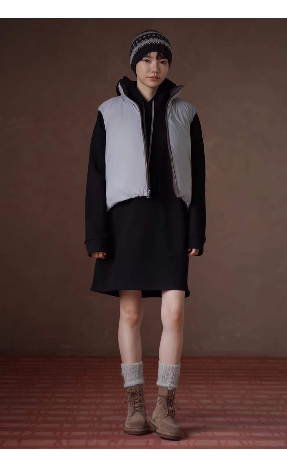 一衣多穿輕薄防風巧克力撞色蓬鬆疊穿短休閒棉服馬甲,一衣多穿輕薄防風巧克力撞色蓬鬆疊穿短休閒棉服馬甲,HBEW5119,一衣多穿輕薄防風巧克力撞色蓬鬆疊穿短休閒棉服馬甲,撞色拼接,蓬鬆輕盈