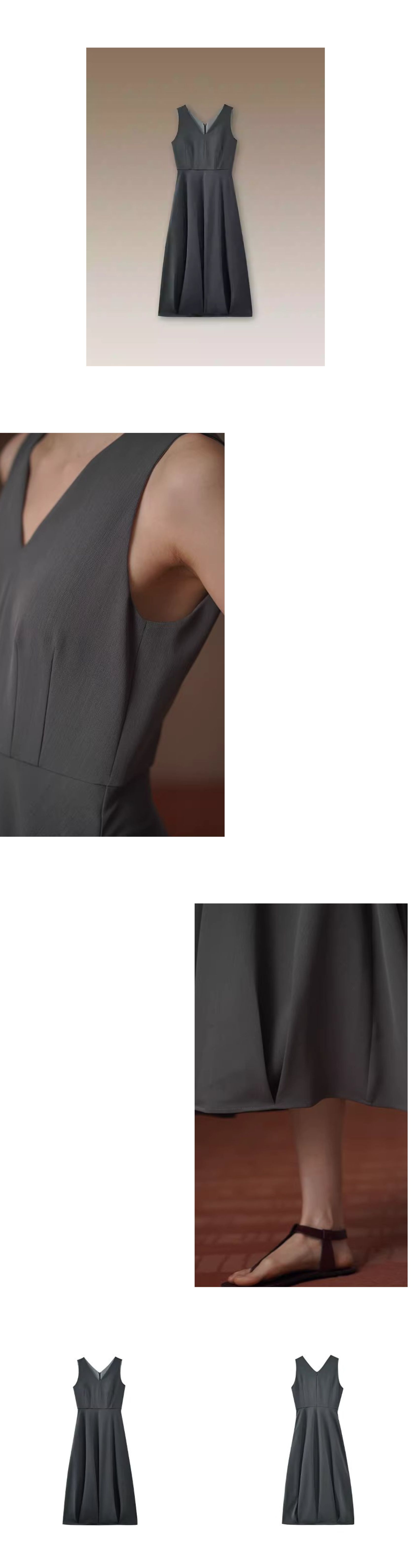 燕尾蝶優雅V領收腰挺括花苞下擺通勤顯瘦氣質背心洋裝,燕尾蝶優雅V領收腰挺括花苞下擺通勤顯瘦氣質背心洋裝,HBFS7024,燕尾蝶優雅V領收腰挺括花苞下擺通勤顯瘦氣質背心洋裝,挺版抗皺,A字修身