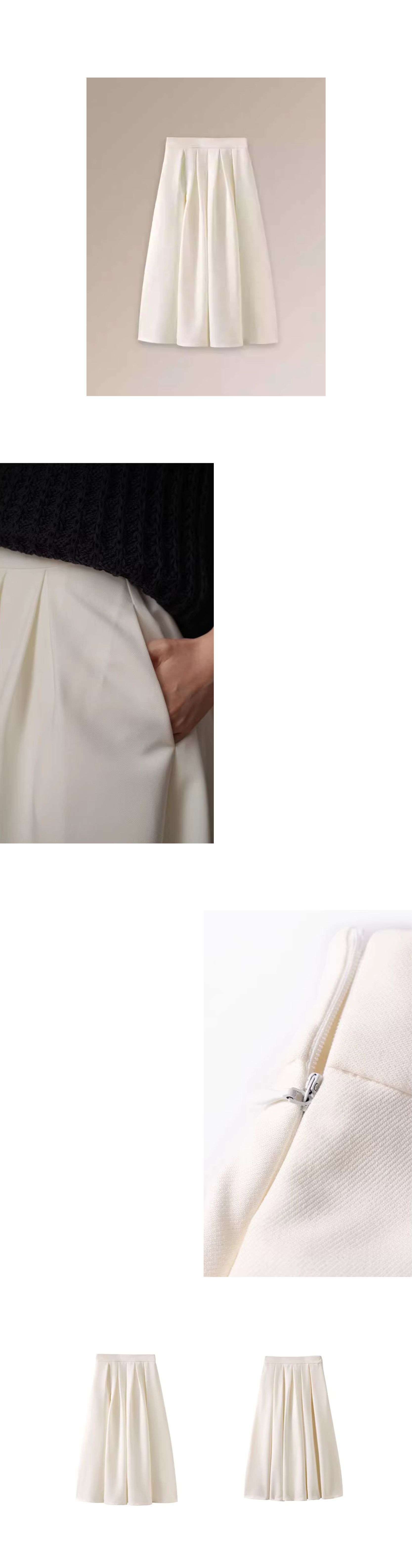 優雅小白花立體廓形顯瘦壓褶高腰蓬蓬通勤輕盈半身裙女,優雅小白花立體廓形顯瘦壓褶高腰蓬蓬通勤輕盈半身裙女,HBFS2015,優雅小白花立體廓形顯瘦壓褶高腰蓬蓬通勤輕盈半身裙女,舒適彈性,空氣感裙擺