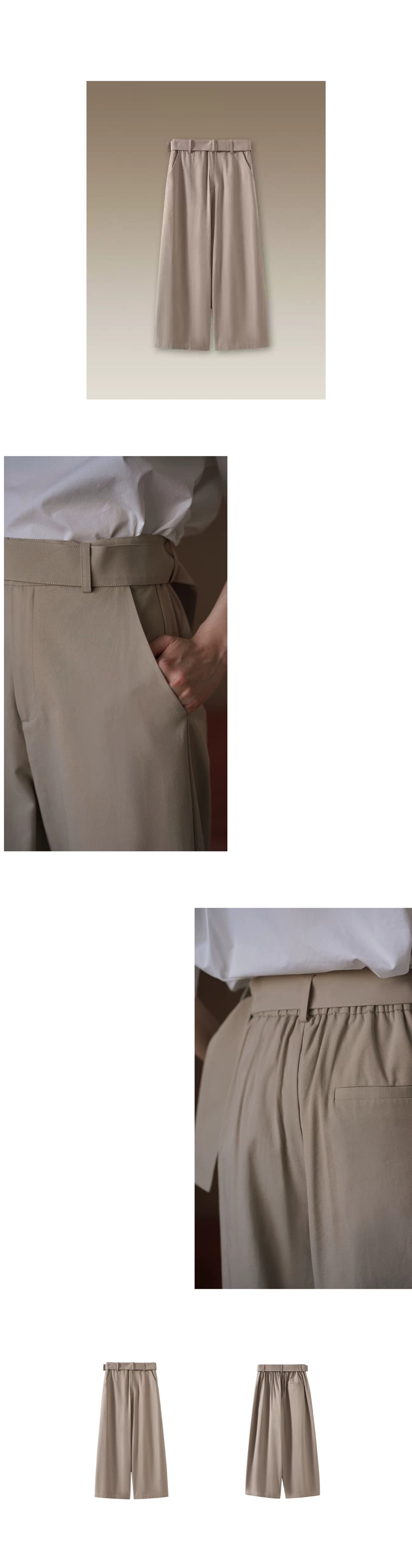 休閒棉感腰帶寬鬆褲腿立體打褶顯瘦高腰百搭直筒八分褲,休閒棉感腰帶寬鬆褲腿立體打褶顯瘦高腰百搭直筒八分褲,HBFS3027,休閒棉感腰帶寬鬆褲腿立體打褶顯瘦高腰百搭直筒八分褲,高腰透氣,版型修飾