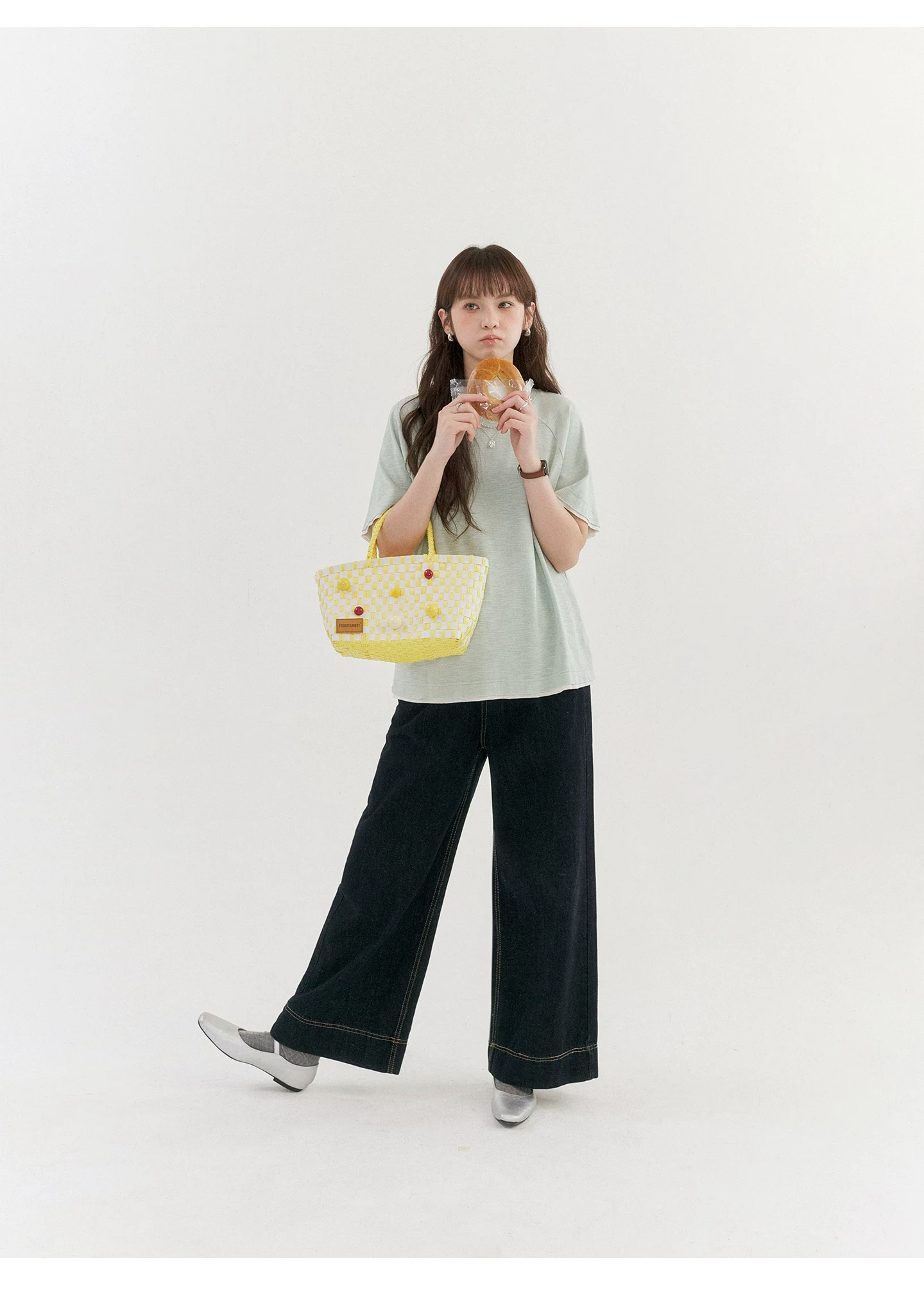 復古黑藍色高腰寬鬆牛仔褲女26夏季新款百搭直筒長褲,復古黑藍色高腰寬鬆牛仔褲女26夏季新款百搭直筒長褲,HBFS3083,復古黑藍色高腰寬鬆牛仔褲女26夏季新款百搭直筒長褲,高腰直筒,丹寧面料