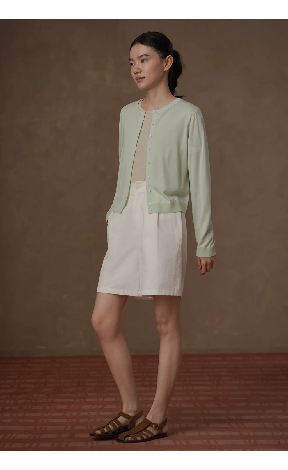 衣櫥必備100萊賽爾冰爽垂感長袖圓領百搭通勤針織開襟衫女,衣櫥B備100萊賽爾冰爽垂感長袖圓領百搭通勤針織開襟衫女,HBFS1358,衣櫥必備100萊賽爾冰爽垂感長袖圓領百搭通勤針織開襟衫女,通勤必備,天絲100%