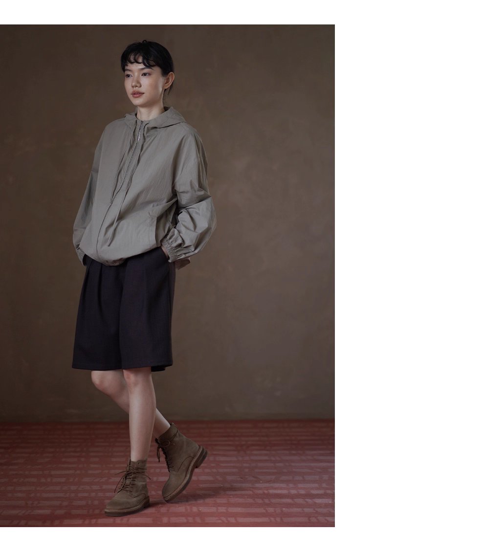 健行溯溪無負擔輕戶外透氣寬鬆H版型顯瘦連帽沖風衣外套