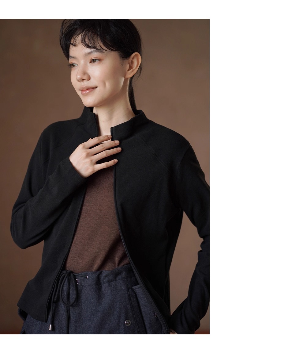 閉眼入基本彈性軟糯親膚保暖顯瘦剪裁外穿瑜珈合身外套