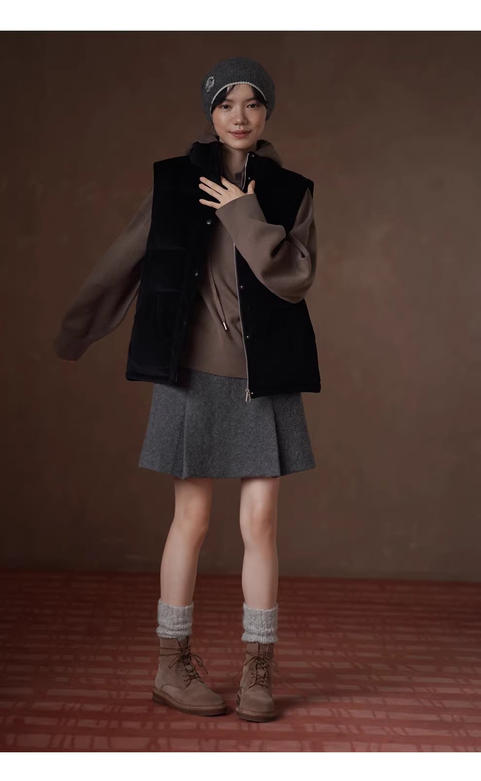 遠紅外線升溫科技纖維可機洗立體連帽寬鬆針織顯瘦上衣女,遠紅外線升溫科技纖維可機洗立體連帽寬鬆針織顯瘦上衣女,HBEW1140,遠紅外線升溫科技纖維可機洗立體連帽寬鬆針織顯瘦上衣女,連帽抽繩,舒適面料