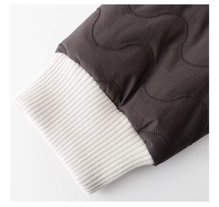 時尚雙面穿間棉絎繡外套女冬季新款百搭長袖上衣,時尚雙面穿間棉絎繡外套女冬季新款百搭長袖上衣,HBEW5104,時尚雙面穿間棉絎繡外套女冬季新款百搭長袖上衣,雙面穿,波浪車線