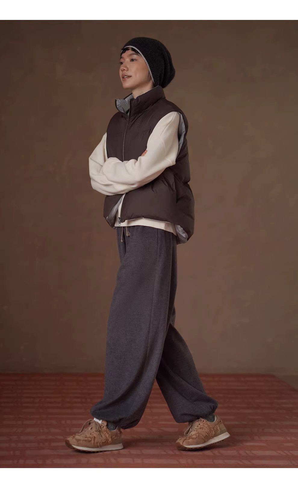 特殊集圈織法新型纖維升溫保暖落肩寬鬆彈性針織上衣女,特殊集圈織法新型纖維升溫保暖落肩寬鬆彈性針織上衣女,HBEW1162,特殊集圈織法新型纖維升溫保暖落肩寬鬆彈性針織上衣女,簡約質感,羅紋縮口