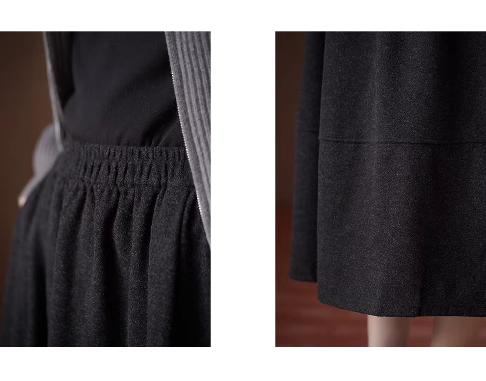 暖冬日常加厚呢料黃金分割剪裁鬆緊高腰顯瘦A字半身裙女,暖冬日常加厚呢料黃金分割剪裁鬆緊高腰顯瘦A字半身裙女,HBEW2033,暖冬日常加厚呢料黃金分割剪裁鬆緊高腰顯瘦A字半身裙女,高腰腿長,毛呢面料