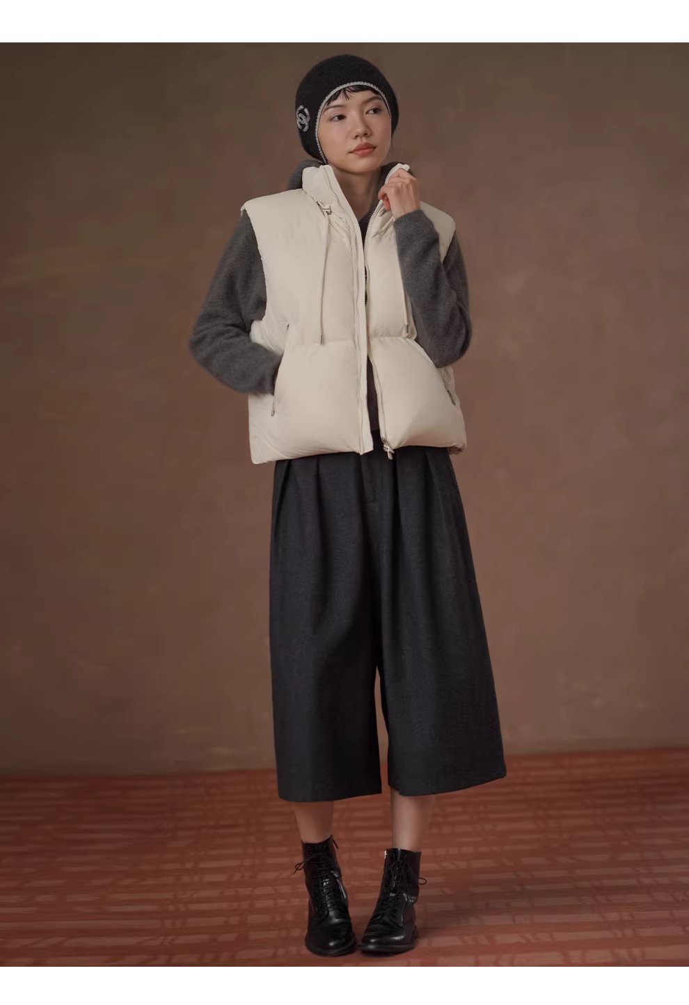 敦克信箱40羊毛斜紋法蘭尼直筒高腰顯瘦通勤八分褲女,敦克信箱40羊毛斜紋法蘭尼直筒高腰顯瘦通勤八分褲女,HBEW3061,敦克信箱40羊毛斜紋法蘭尼直筒高腰顯瘦通勤八分褲女,日常通勤,羊毛混紡