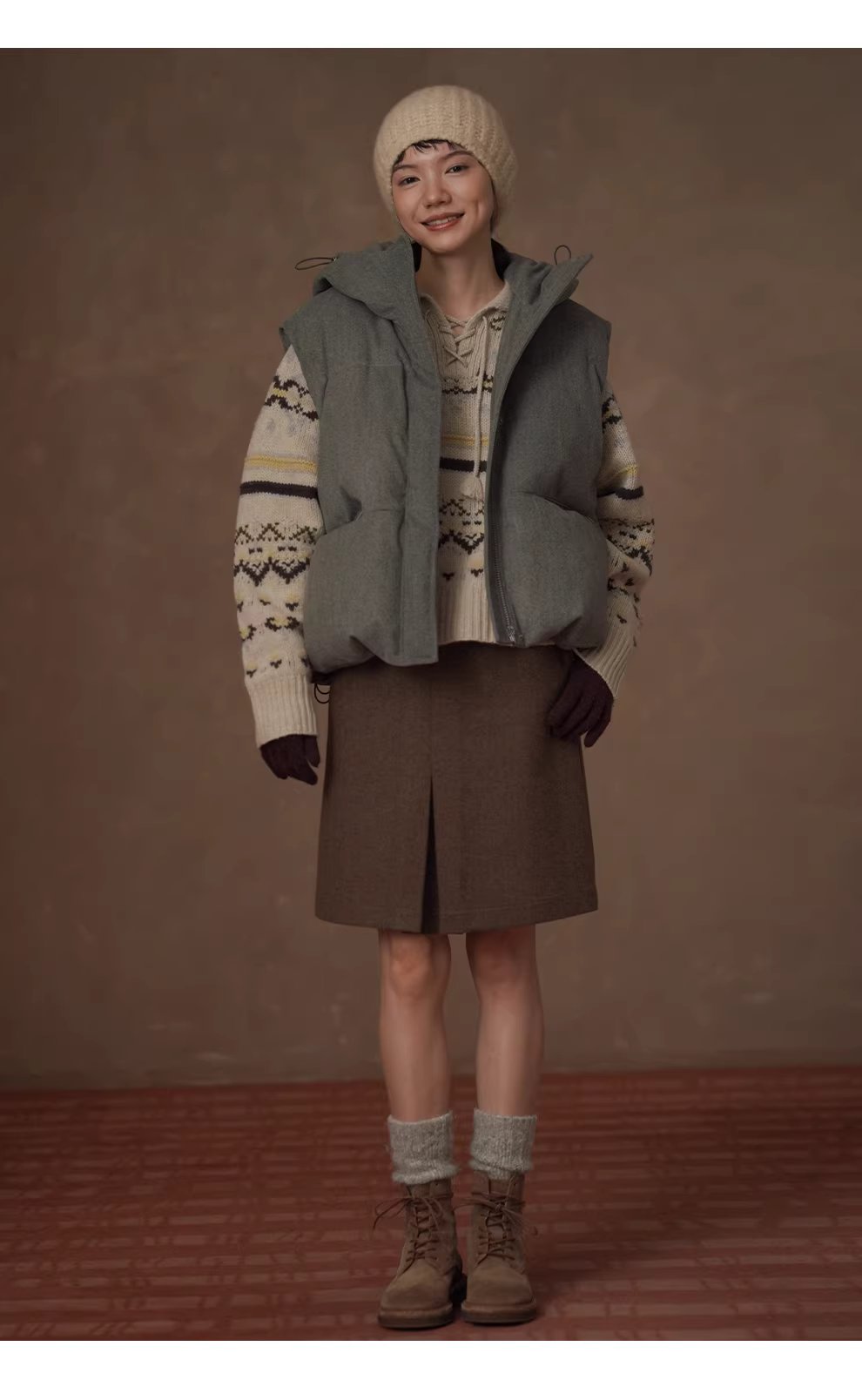 復古麋鹿100羊毛寬鬆H版落肩袖大翻領流蘇綁帶門衫毛衣,復古麋鹿100羊毛寬鬆H版落肩袖大翻領流蘇綁帶門衫毛衣,HBEW1182,復古麋鹿100羊毛寬鬆H版落肩袖大翻領流蘇綁帶門衫毛衣,大翻領設計,羊毛100%