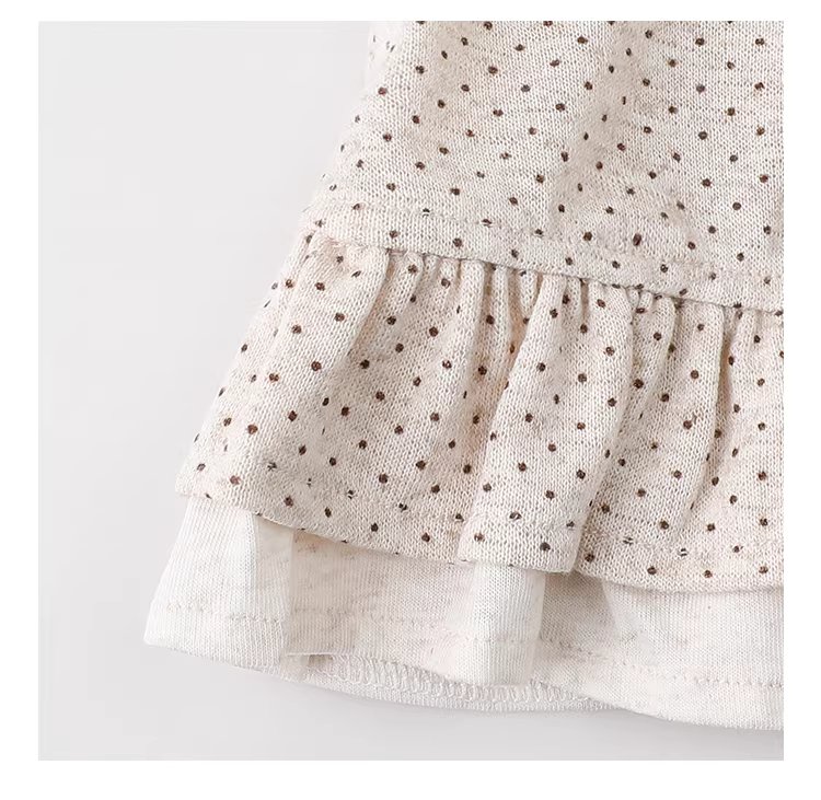 波點荷葉邊圓領T恤女春季新款薄款長袖內搭上衣,波點荷葉邊圓領T恤女春季新款薄款長袖內搭上衣,HBFS1010,波點荷葉邊圓領T恤女春季新款薄款長袖內搭上衣,荷葉邊領,復古波點