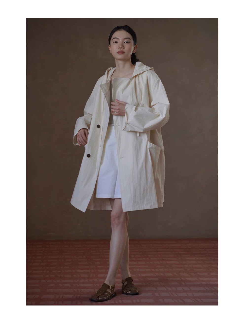 斯維港風衣寬鬆連帽戶外感運動寬鬆輕薄造型顯瘦外套女,斯維港風衣寬鬆連帽戶外感運動寬鬆輕薄造型顯瘦外套女,HBFS5007,斯維港風衣寬鬆連帽戶外感運動寬鬆輕薄造型顯瘦外套女,挺版有型,俐落連帽