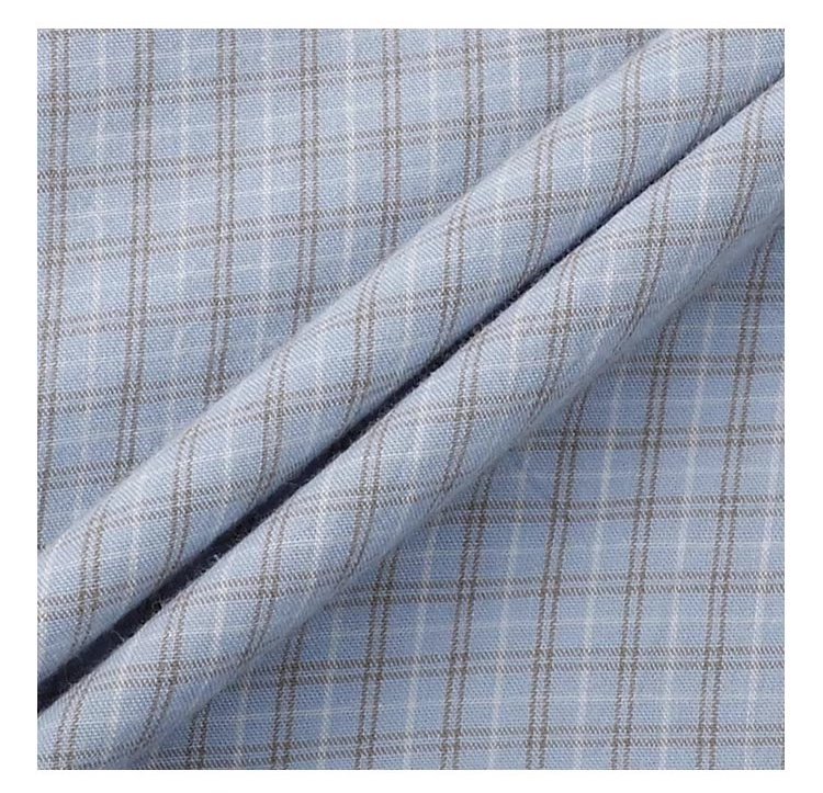 減齡八分袖純棉藍格襯衫女春新款寬鬆娃娃衫上衣,減齡八分袖純棉藍格襯衫女春新款寬鬆娃娃衫上衣,HBFS1039,減齡八分袖純棉藍格襯衫女春新款寬鬆娃娃衫上衣,清新格紋,全棉面料