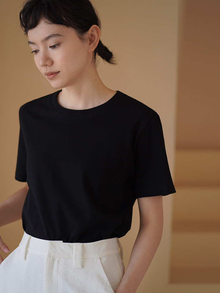 閉眼入系列寬鬆圓領T卹男女同款基本款100棉短袖上衣,閉眼入系列寬鬆圓領T卹男女同款基本款100棉短袖上衣,HBES1095,閉眼入系列寬鬆圓領T卹男女同款基本款100棉短袖上衣,包色推薦,全棉面料