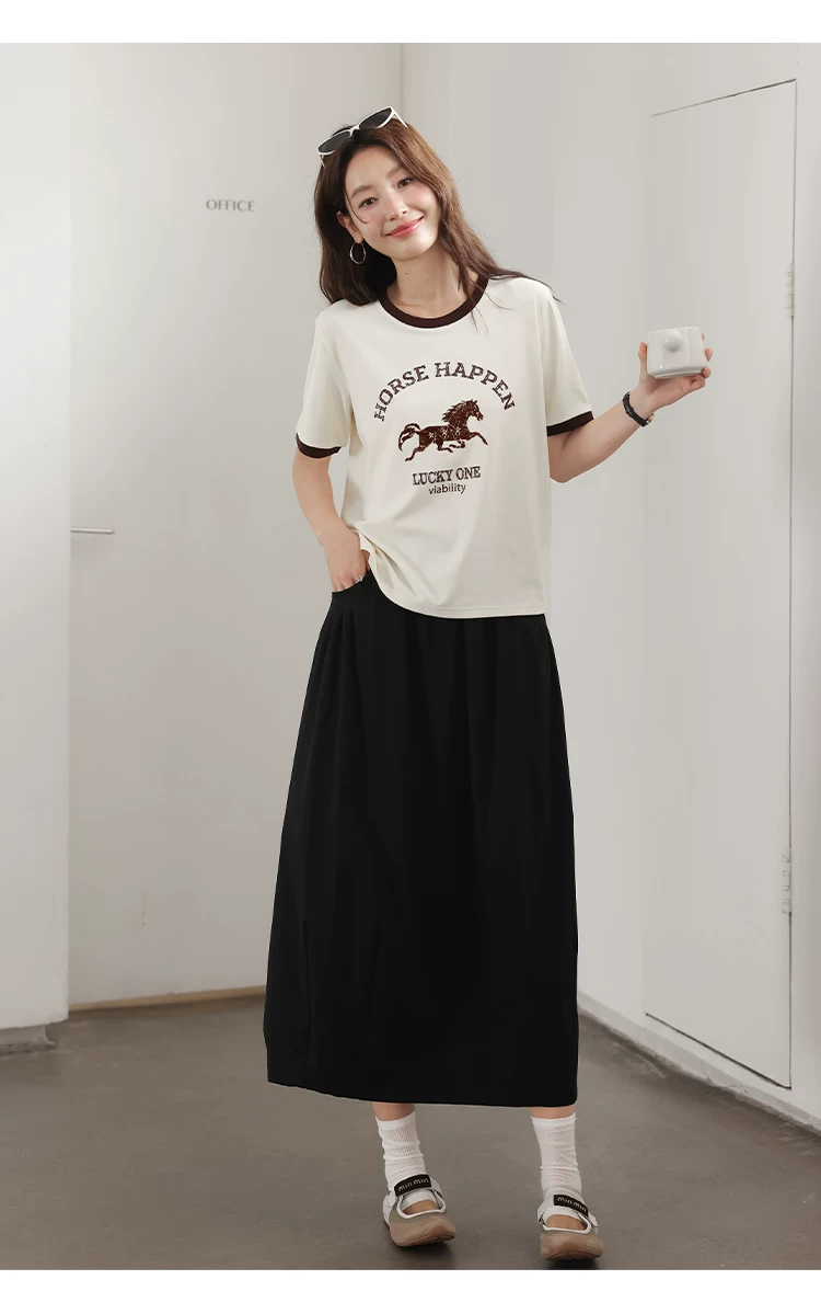 大尺碼女裝胖mm巨好看花苞半身裙女2026新款夏季長裙黑色裙子,大尺碼女裝胖mm巨好看花苞半身裙女2026新款夏季長裙黑色裙子,HBFS2049,大尺碼女裝胖mm巨好看花苞半身裙女2026新款夏季長裙黑色裙子,花苞長裙,百搭實穿