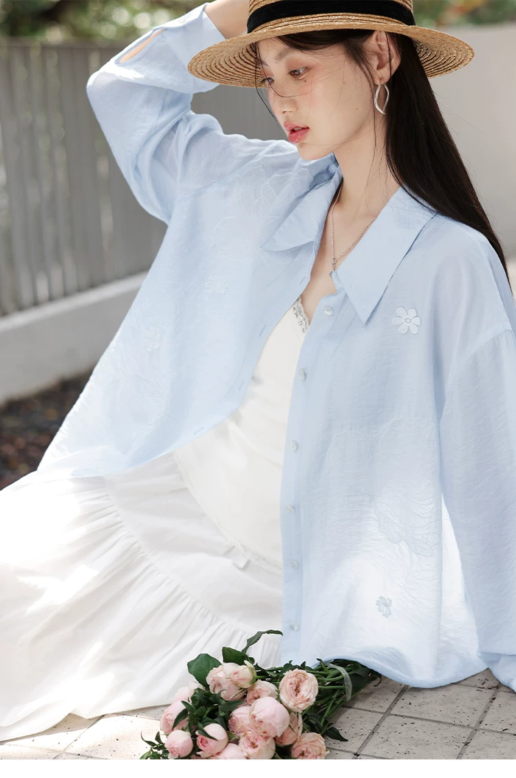 大尺碼胖胖襯衫外套女長袖薄款防曬衣女2026新款蕾絲花朵上衣,大尺碼胖胖襯衫外套女長袖薄款防曬衣女2026新款蕾絲花朵上衣,HBFS1199,大尺碼胖胖襯衫外套女長袖薄款防曬衣女2026新款蕾絲花朵上衣,花朵點綴,輕薄防曬