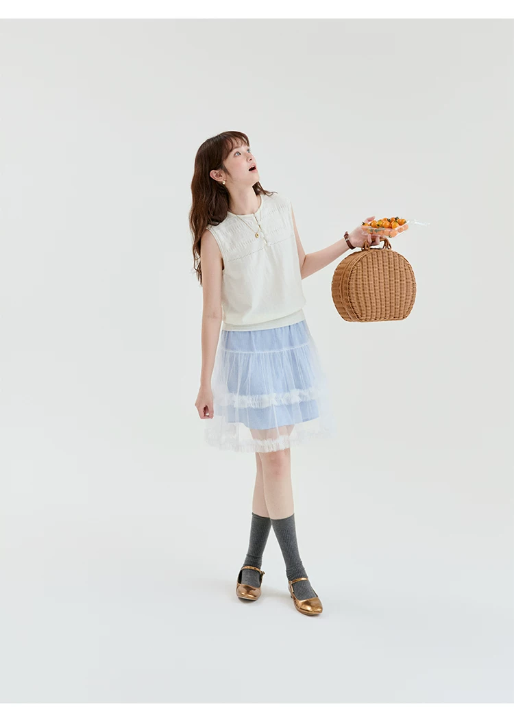 鏤空提花無袖萊賽爾針織衫女夏新款時尚寬鬆上衣,鏤空提花無袖萊賽爾針織衫女夏新款時尚寬鬆上衣,HBFS1273,鏤空提花無袖萊賽爾針織衫女夏新款時尚寬鬆上衣,提花編織,天絲100%
