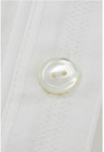 精緻提花法式廓形100%棉親膚透氣寬鬆襯衫上衣