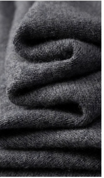 進口超細100%美利奴羊毛連帽寬鬆針織連身裙洋裝