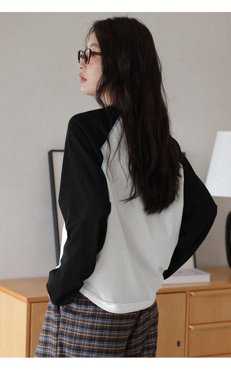 大尺碼插肩袖T恤女白色打底衫2025新款休閒上衣