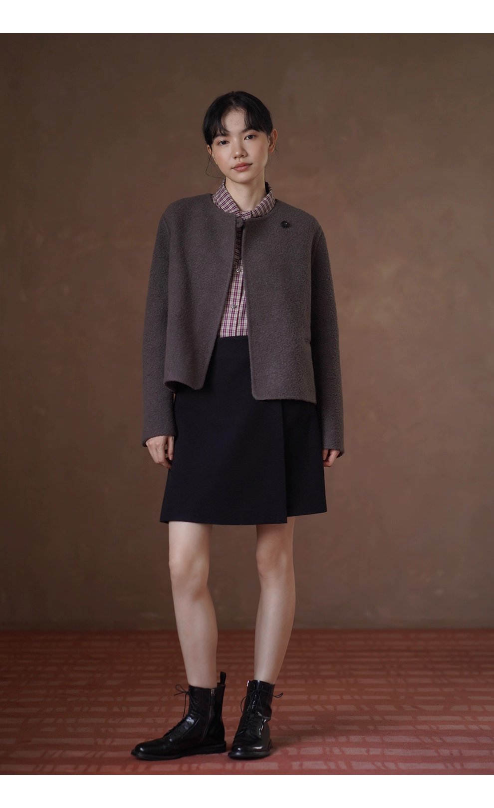 驚喜紅格紋襯衫柔軟100棉飄帶領結疊穿寬鬆顯瘦通勤上衣,驚喜紅格紋襯衫柔軟100棉飄帶領結疊穿寬鬆顯瘦通勤上衣,HBEW1121,驚喜紅格紋襯衫柔軟100棉飄帶領結疊穿寬鬆顯瘦通勤上衣,領結造型,全棉面料