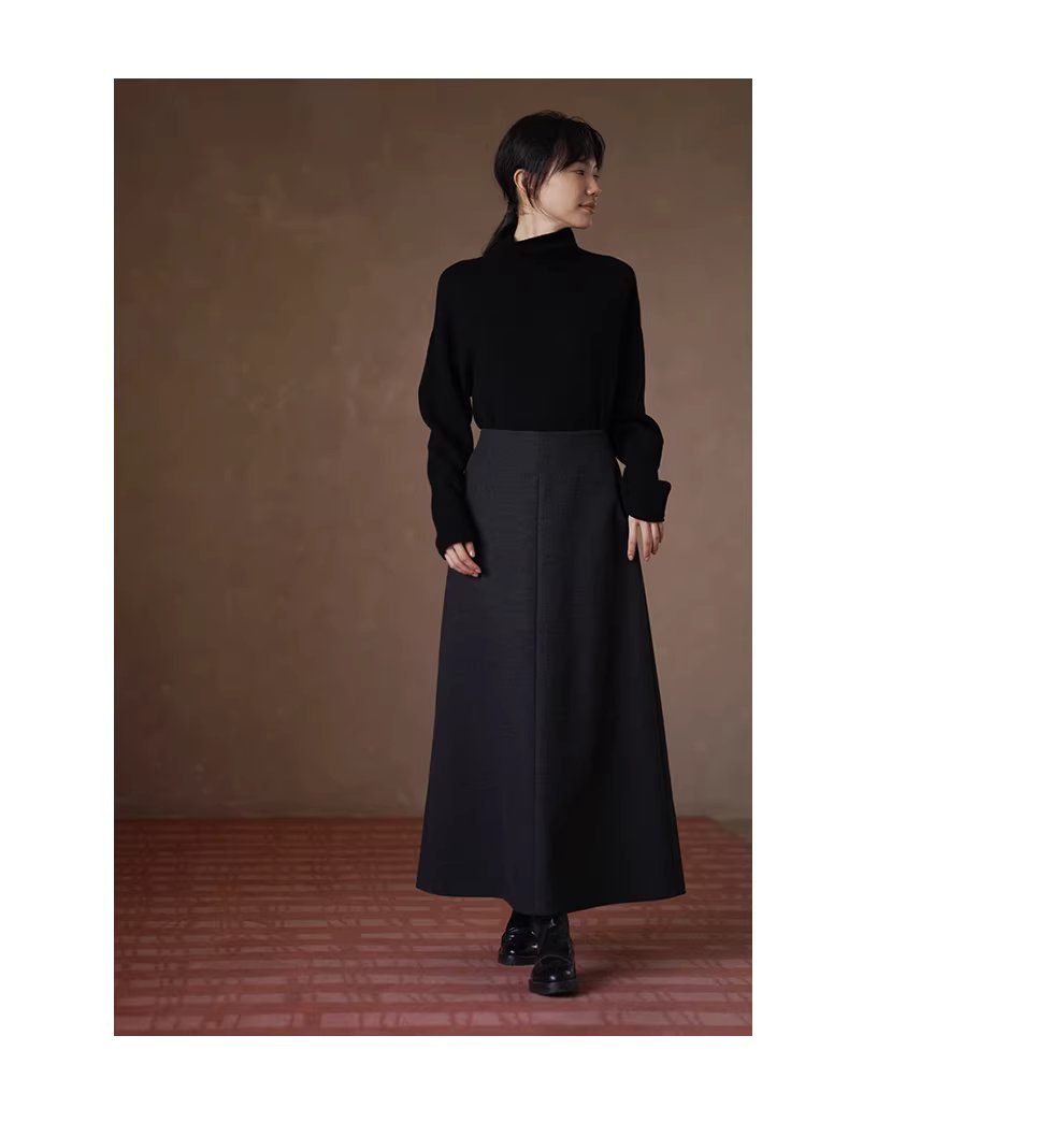 本命傘裙超遮肉連腰設計A字長通勤氣質顯瘦呢料半身裙,本命傘裙超遮肉連腰設計A字長通勤氣質顯瘦呢料半身裙,HBEW2030,本命傘裙超遮肉連腰設計A字長通勤氣質顯瘦呢料半身裙,A字裙型,通勤俐落