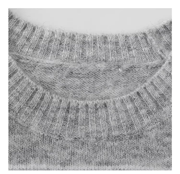 日繫條紋長袖羊毛絨毛衣女冬季新款通勤寬鬆上衣,日繫條紋長袖羊毛絨毛衣女冬季新款通勤寬鬆上衣,HBEW1158,日繫條紋長袖羊毛絨毛衣女冬季新款通勤寬鬆上衣,日系清新,羊毛混紡