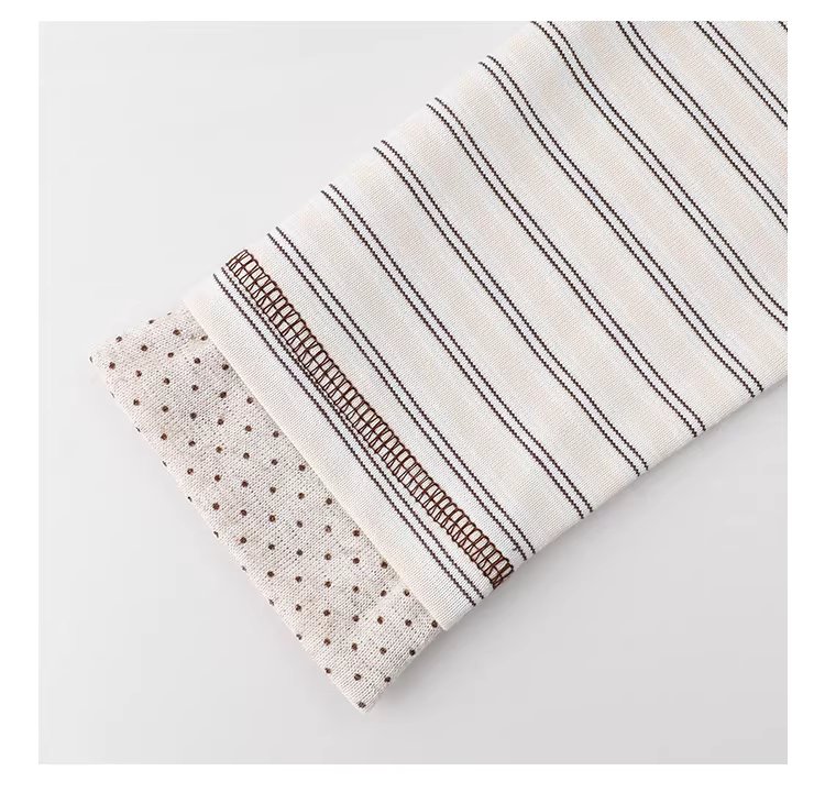 波點拼接圓領條紋T恤女26春季新款短長袖上衣,波點拼接圓領條紋T恤女26春季新款短長袖上衣,HBFS1008,波點拼接圓領條紋T恤女26春季新款短長袖上衣,波點拼接,青春休閒