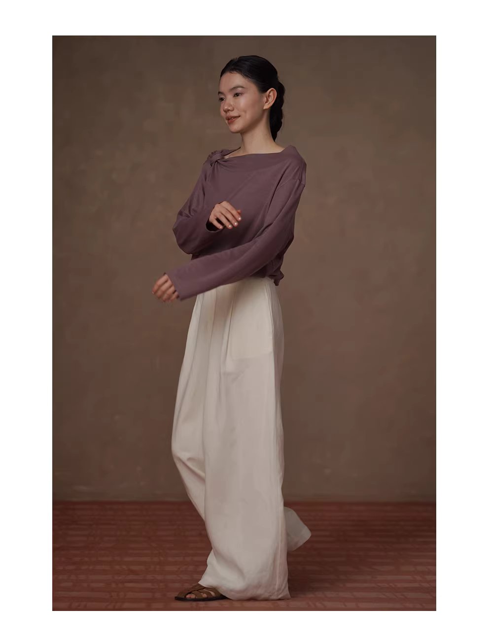 老錢典範顯瘦鬆弛感透氣亞麻萊賽爾寬鬆通勤闊腿長褲女,老錢典範顯瘦鬆弛感透氣亞麻萊賽爾寬鬆通勤闊腿長褲女,HBFS3011,老錢典範顯瘦鬆弛感透氣亞麻萊賽爾寬鬆通勤闊腿長褲女,透氣不悶,加寬腰頭