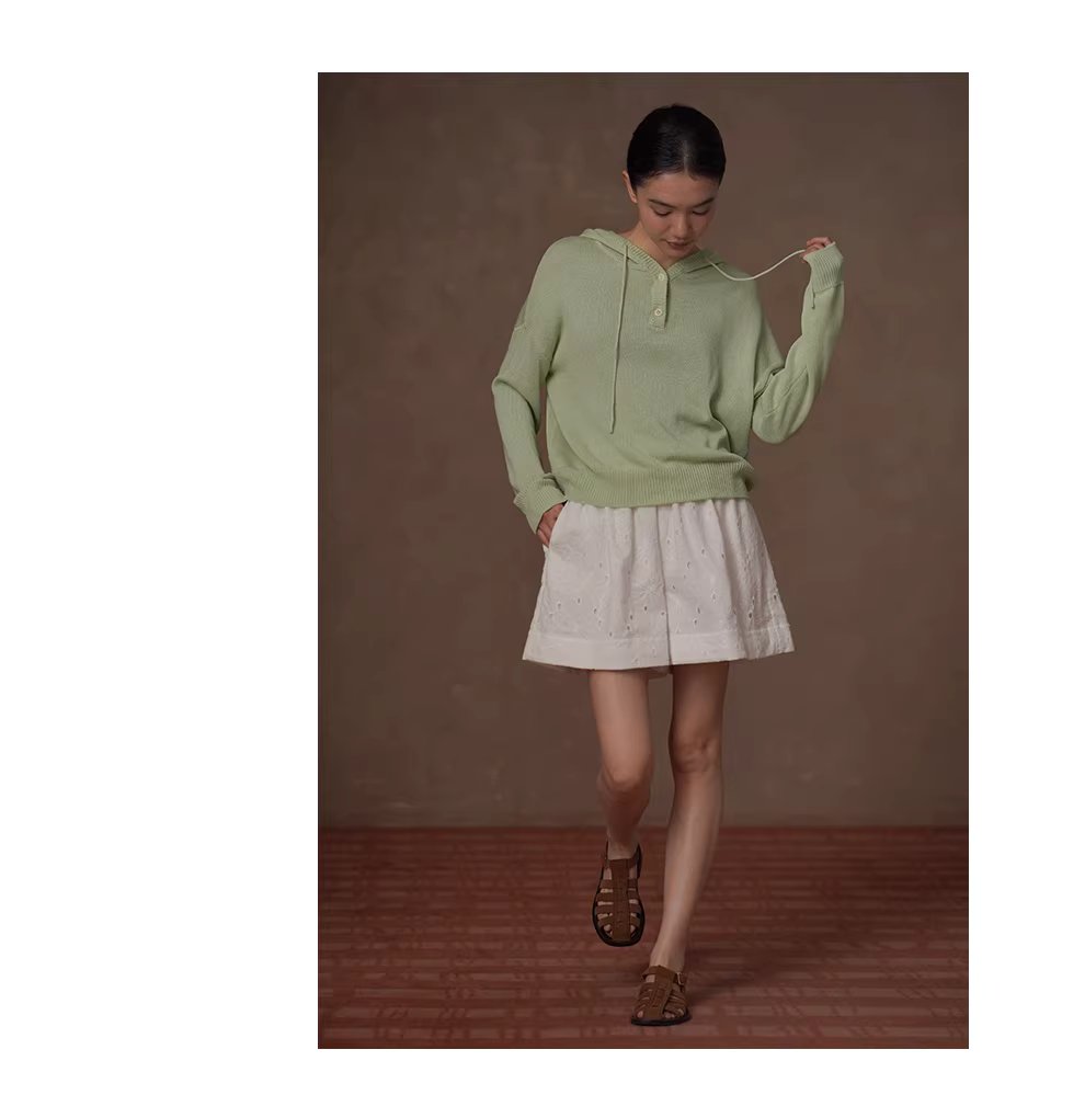 100棉基底搭配重工鏤空繡花鬆緊高腰顯瘦休閒百搭短褲女,100棉基底搭配重工鏤空繡花鬆緊高腰顯瘦休閒百搭短褲女,HBFS3013,100棉基底搭配重工鏤空繡花鬆緊高腰顯瘦休閒百搭短褲女,全棉親膚,直筒版型