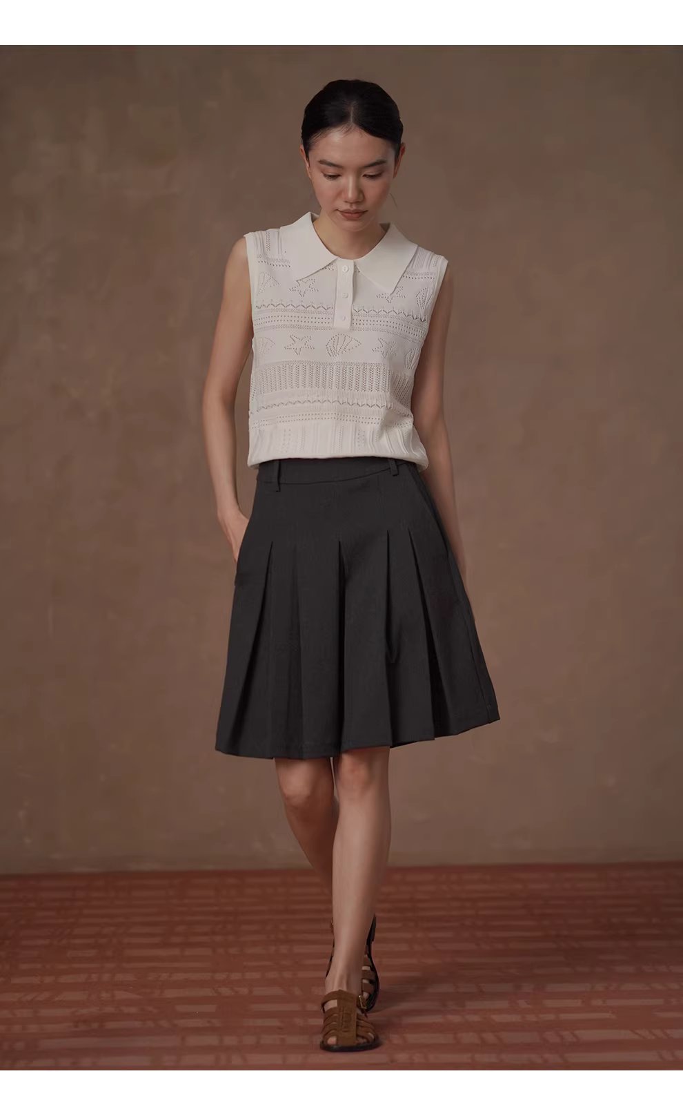 英倫學院氛圍立體百褶A字裙褲顯瘦高腰不挑人西裝短褲女,英倫學院氛圍立體百褶A字裙褲顯瘦高腰不挑人西裝短褲女,HBFS3024,英倫學院氛圍立體百褶A字裙褲顯瘦高腰不挑人西裝短褲女,日常百搭,俐落壓褶