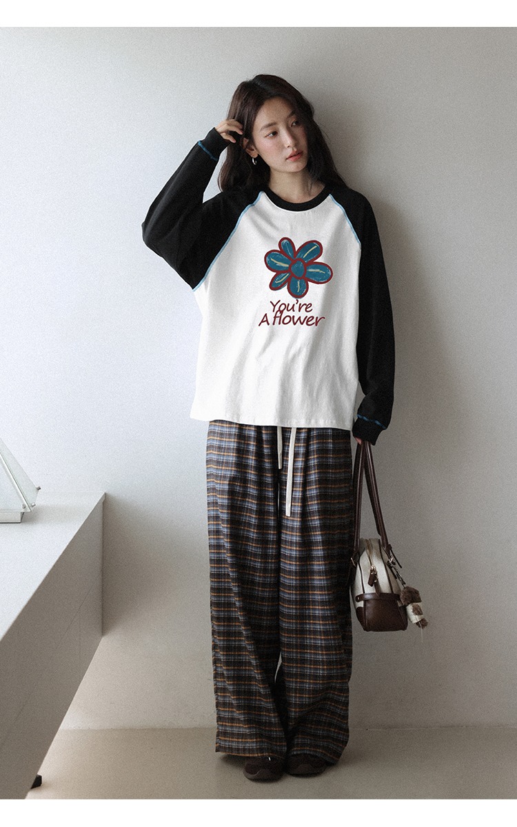 大尺碼插肩袖T恤女白色打底衫2025新款休閒上衣