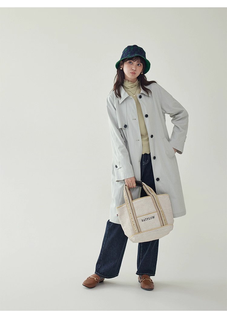 韓系單扣中長款風衣外套女25秋季新款長袖上衣