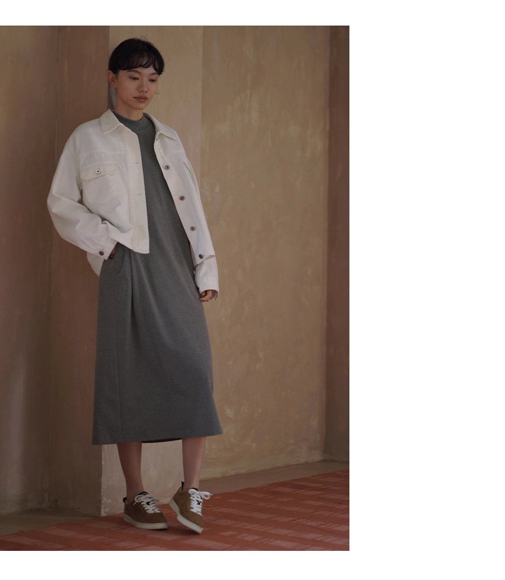 復古工裝立體口袋水洗100棉柔軟斜紋牛仔寬鬆翻領外套女