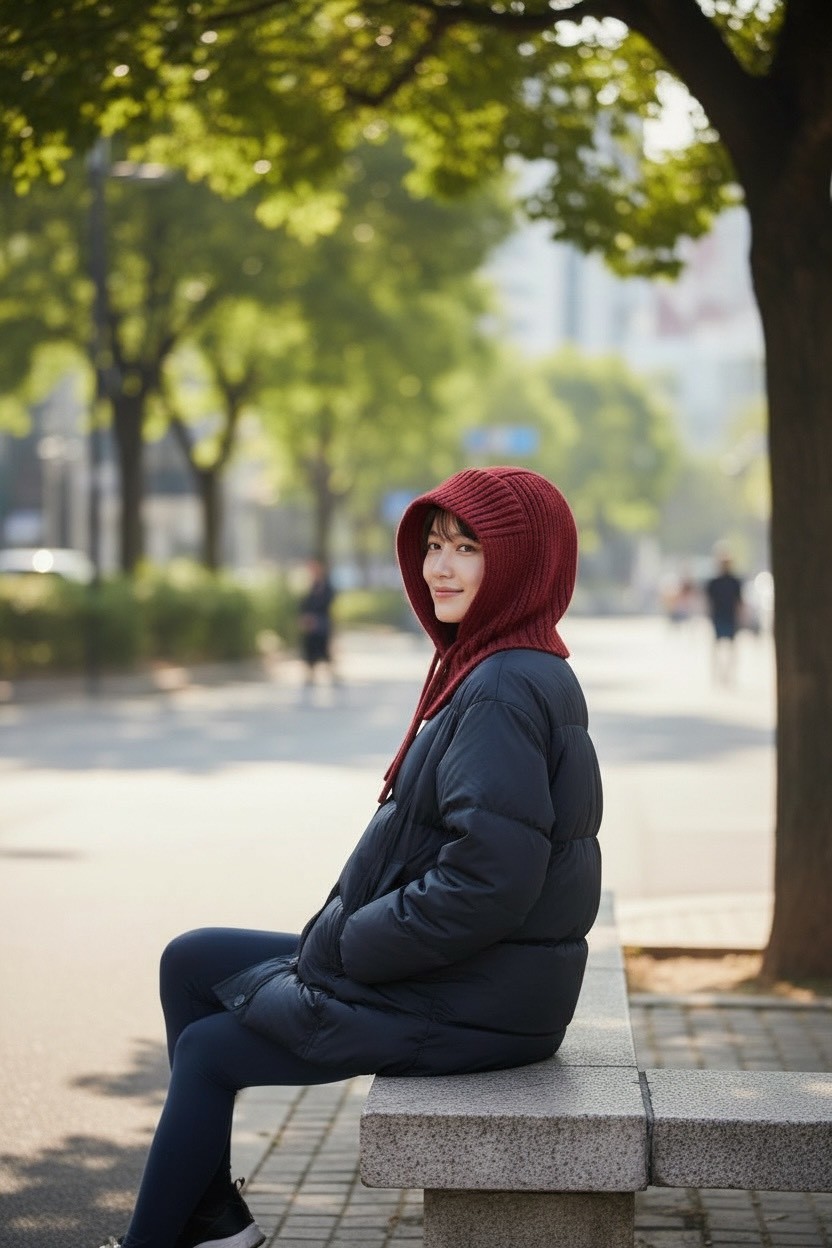 針織連帽拼接加厚羽絨外套冬季寬鬆毛帽麵包服外套,針織連帽拼接加厚羽絨外套冬季寬鬆毛帽麵包服外套,5W185014,針織連帽拼接加厚羽絨外套冬季寬鬆毛帽麵包服外套,保暖蓄熱,青春休閒