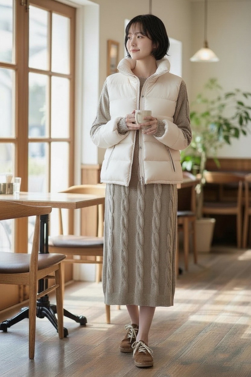 修身顯瘦麻花紋毛衣洋裝女冬季百搭通勤連衣裙,修身顯瘦麻花紋毛衣洋裝女冬季百搭通勤連衣裙,5W167002,修身顯瘦麻花紋毛衣洋裝女冬季百搭通勤連衣裙,麻花針織,百搭實穿