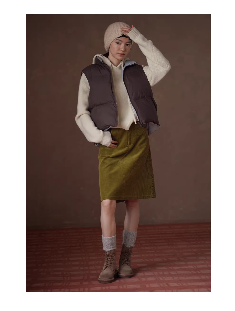 苔蘚畫廊細膩坑條100棉燈芯絨半身裙高腰顯瘦微A裙女,苔蘚畫廊細膩坑條100棉燈芯絨半身裙高腰顯瘦微A裙女,HBEW2038,苔蘚畫廊細膩坑條100棉燈芯絨半身裙高腰顯瘦微A裙女,A字裙型,燈芯絨