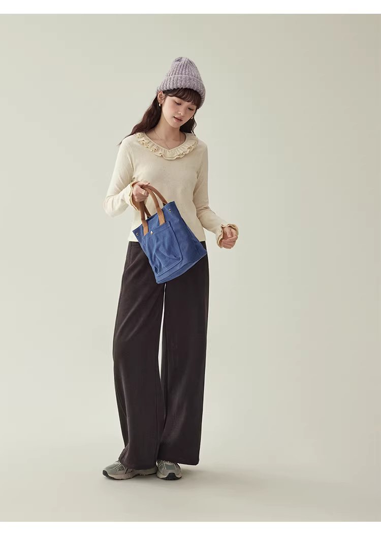 彩點荷葉邊v領厚T恤女冬季新款甜美打底長袖上衣,彩點荷葉邊v領厚T恤女冬季新款甜美打底長袖上衣,HBEW1186,彩點荷葉邊v領厚T恤女冬季新款甜美打底長袖上衣,荷葉邊領,彩點面料