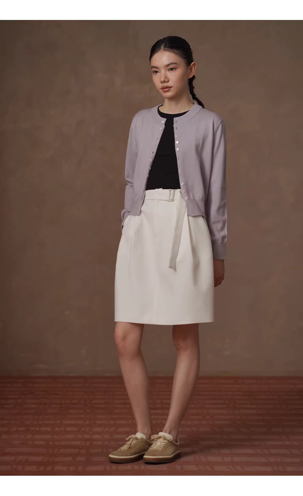 春日雲清爽實用半身裙顯瘦壓褶A子版型短版通勤裙,春日雲清爽實用半身裙顯瘦壓褶A子版型短版通勤裙,HBFS2004,春日雲清爽實用半身裙顯瘦壓褶A子版型短版通勤裙,鬆弛氛圍感,A字版修身