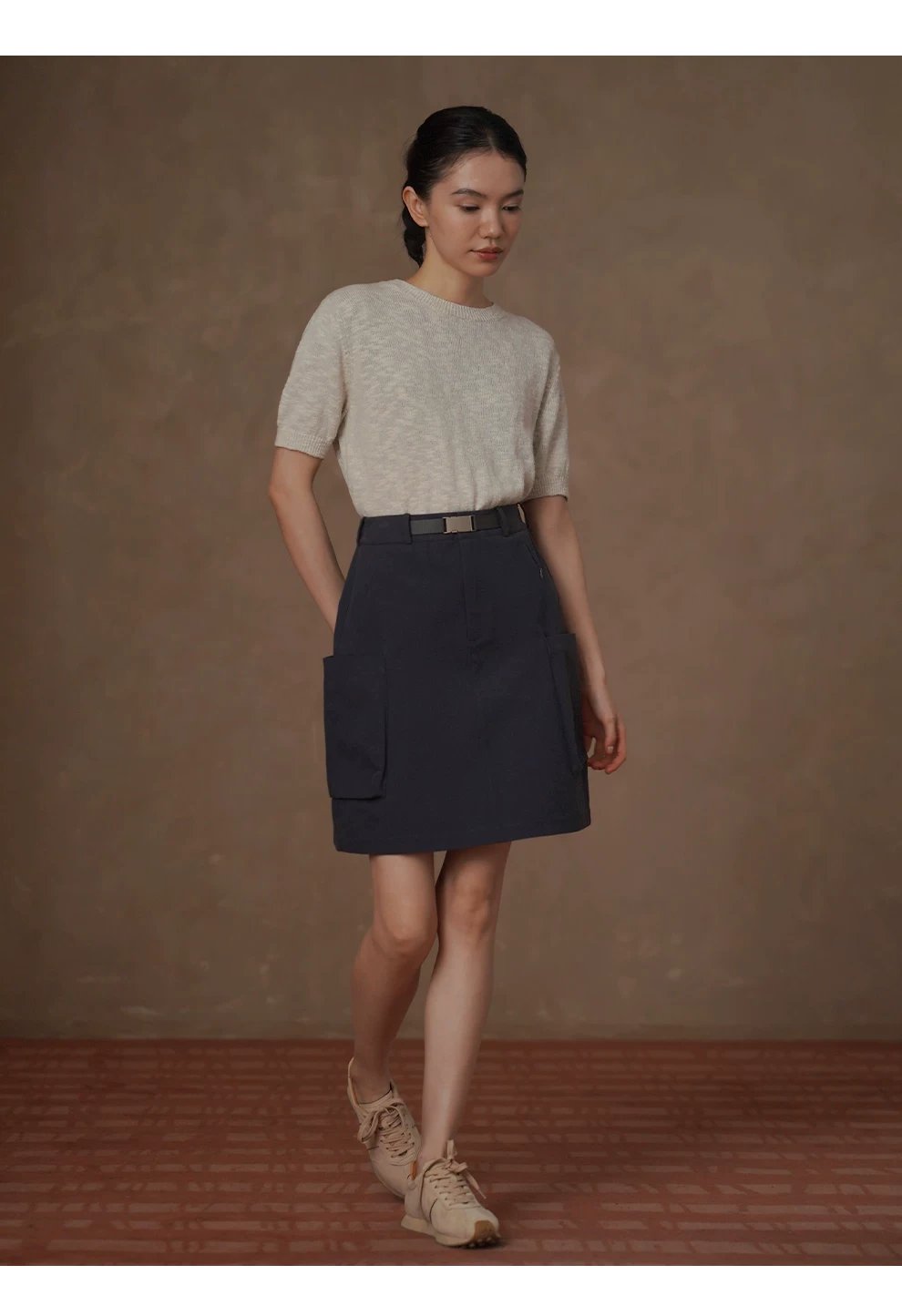 高支高密棉立體口袋設計高腰微A顯瘦短版休閒工裝半身裙,高支高密棉立體口袋設計高腰微A顯瘦短版休閒工裝半身裙,HBFS2008,高支高密棉立體口袋設計高腰微A顯瘦短版休閒工裝半身裙,混紡透氣,版型修飾