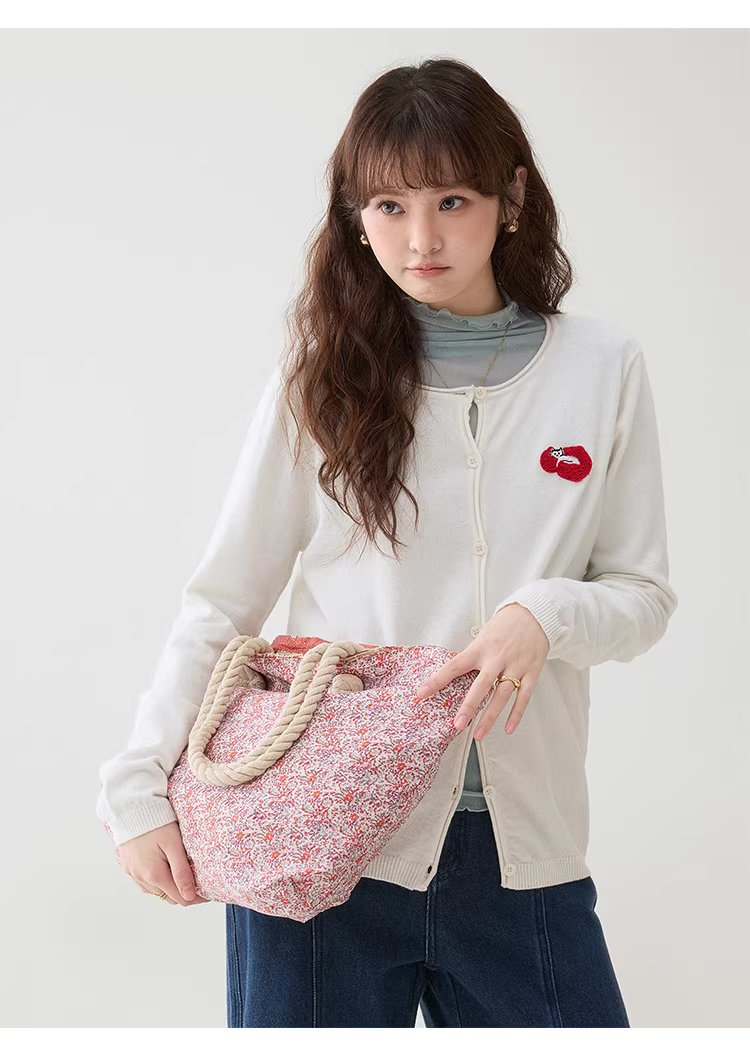 簡約小貓刺繡針織開襟衫女26春季新款寬鬆長袖上衣,簡約小貓刺繡針織開襟衫女26春季新款寬鬆長袖上衣,HBFS5006,簡約小貓刺繡針織開襟衫女26春季新款寬鬆長袖上衣,圓領排扣,修身版型