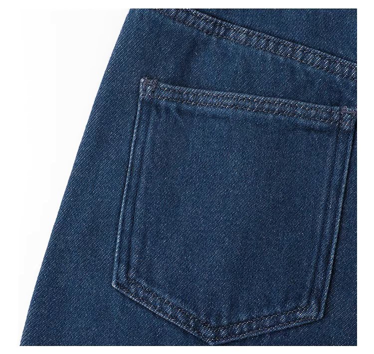 韓系藍色中高腰直筒牛仔褲女26春季新款百搭寬褲,韓系藍色中高腰直筒牛仔褲女26春季新款百搭寬褲,HBFS3009,韓系藍色中高腰直筒牛仔褲女26春季新款百搭寬褲,高腰直筒,丹寧面料