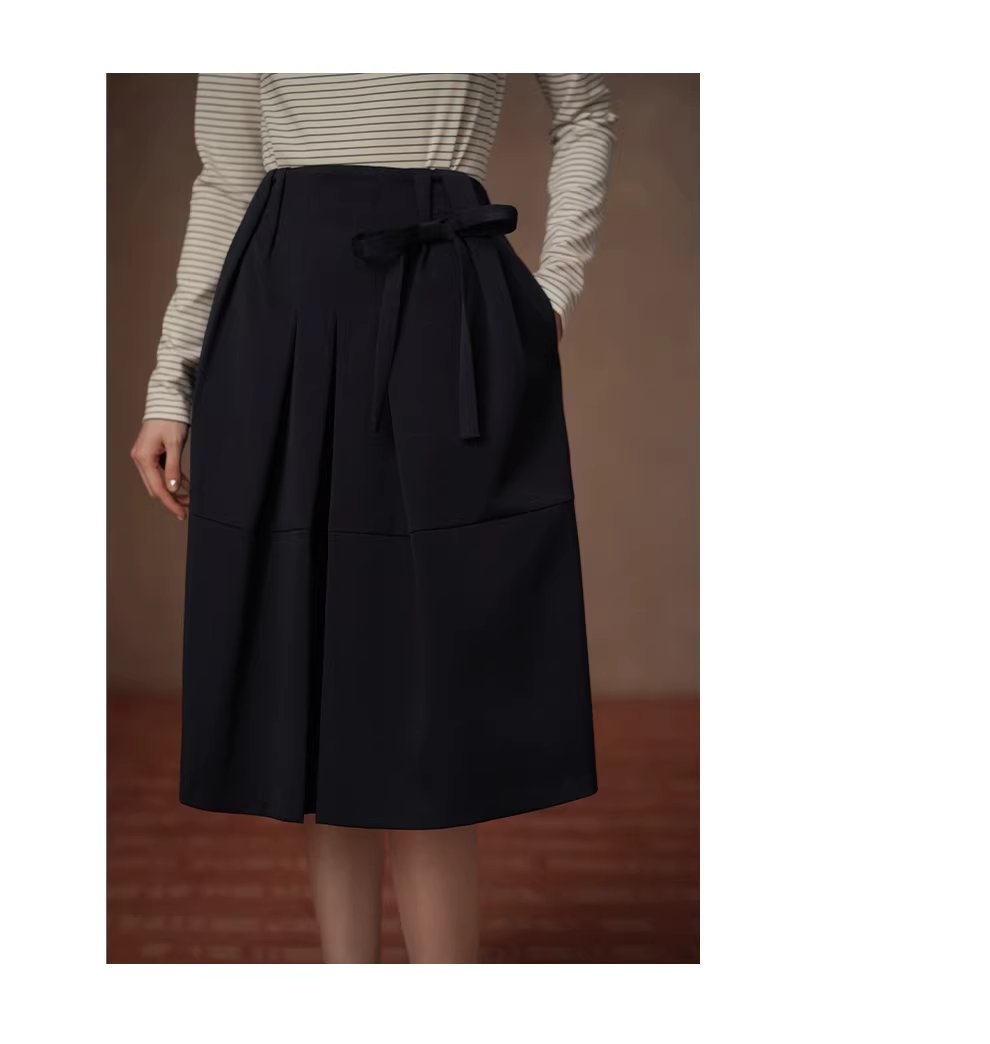 學院至上可拆式蝴蝶結立體褶襉設計A字顯瘦蓬蓬半身裙女,學院至上可拆式蝴蝶結立體褶襉設計A字顯瘦蓬蓬半身裙女,HBFS2010,學院至上可拆式蝴蝶結立體褶襉設計A字顯瘦蓬蓬半身裙女,不意變形,立體皺褶